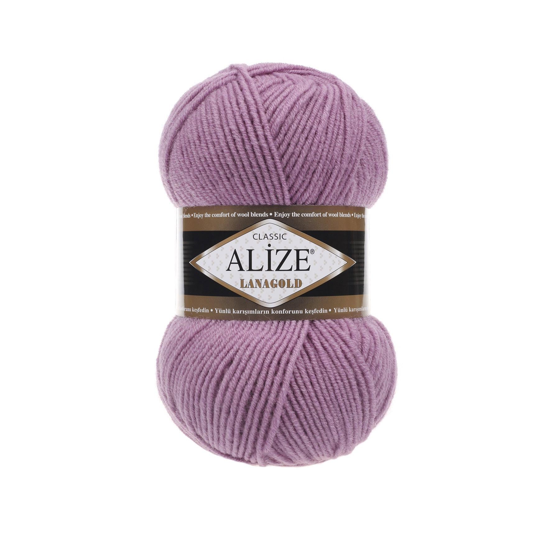 Пряжа Alize Lana Gold 28 Роза (5836)