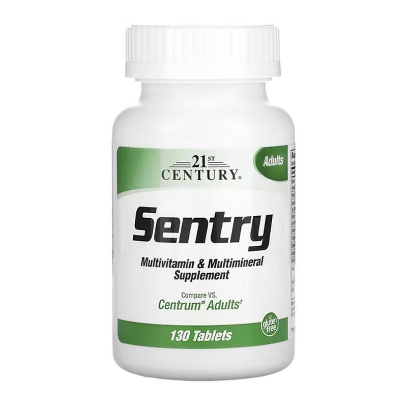 Витамины и минералы 21st Century Sentry Multivitamin & Multimineral Supplement 130 капс. (11343-01)