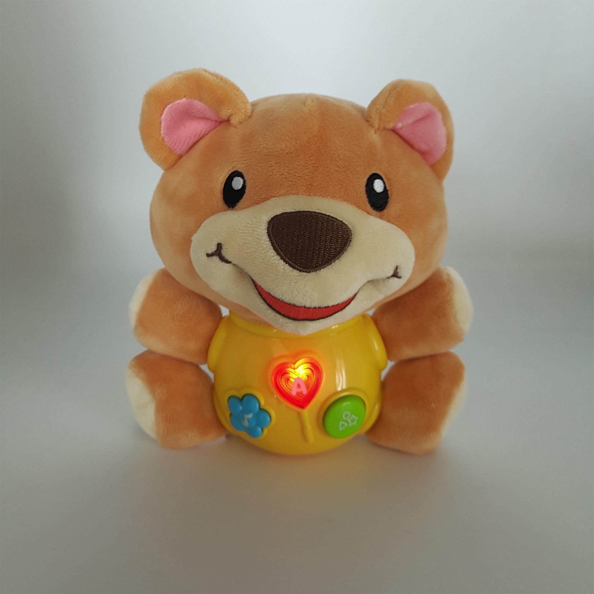 Брязкальце музичне TK Union Group ведмежа з підсвічуванням 17 см (108758m) - фото 2 Брязкальце музичне TK Union Group ведмежа з підсвічуванням 17 см (108758m) - фото 2