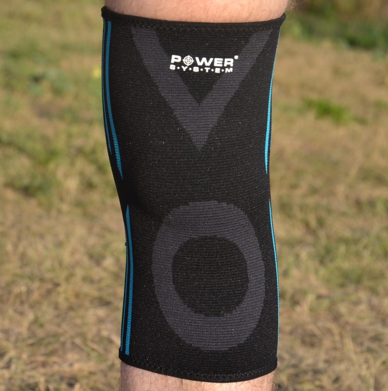 Наколінники Power System PS-6021 Knee Support Evo пара M Black/Blue (27343076) - фото 8 Наколінники Power System PS-6021 Knee Support Evo пара M Black/Blue (27343076) - фото 8