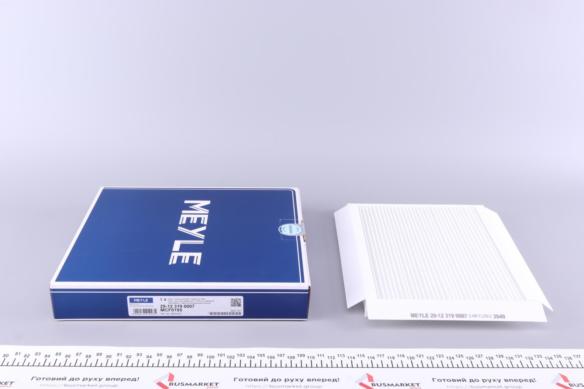 Фільтр салону Meyle для Chevrolet (LAcetti/Daewoo Nubira 03- (29-12 319 0007)