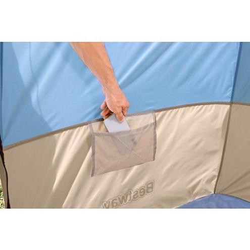Намет-роздягальня в чохлі 4в1 110х190х110 см Синій/Бежевий - фото 11 Намет-роздягальня в чохлі 4в1 110х190х110 см Синій/Бежевий - фото 11