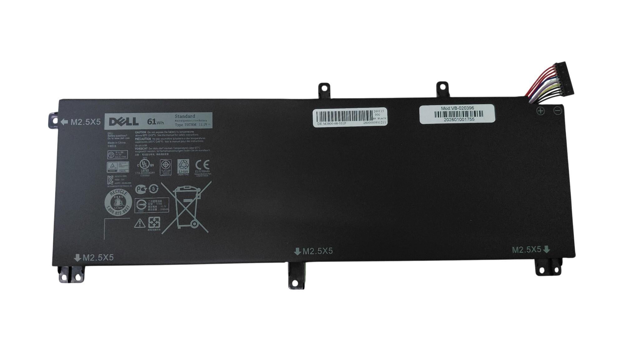 Аккумулятор для ноутбука Dell TOTRM 11,1V 5168 mAh