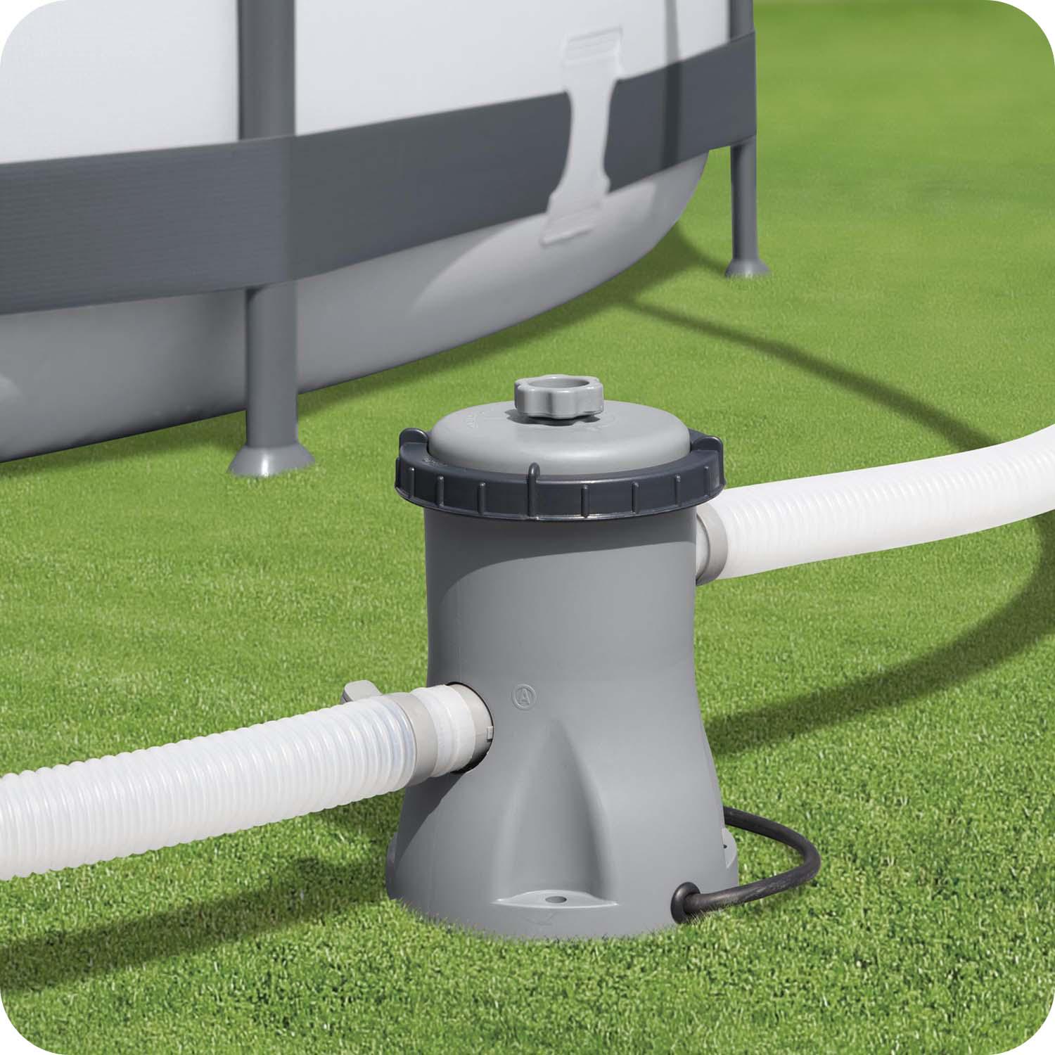 Насос для фільтрації басейну Bestway 1249 л/год (58381GS) - фото 5 Насос для фільтрації басейну Bestway 1249 л/год (58381GS) - фото 5