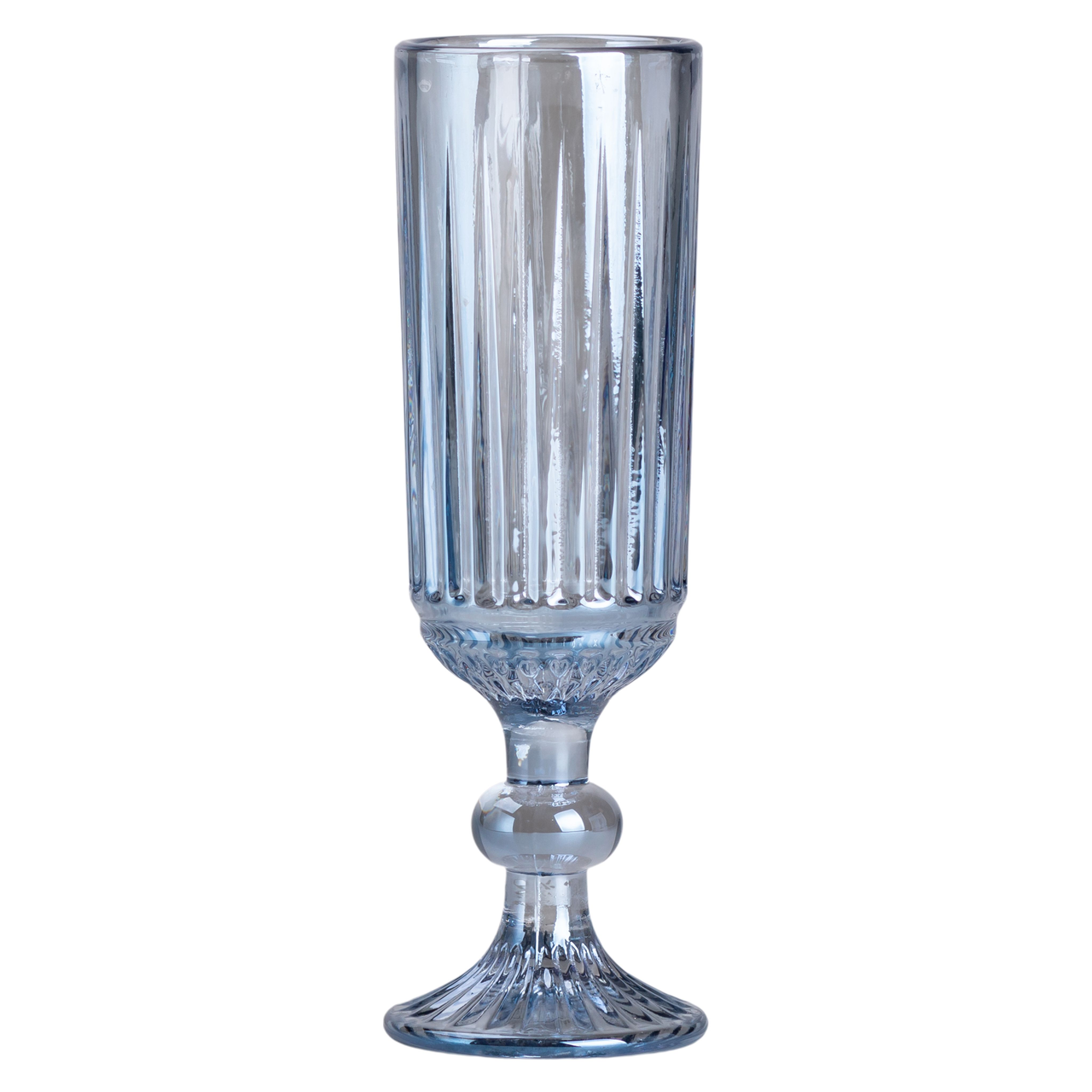 Набор бокалов для шампанского HP-19-67 160 мл 6 шт. Голубой (7311)