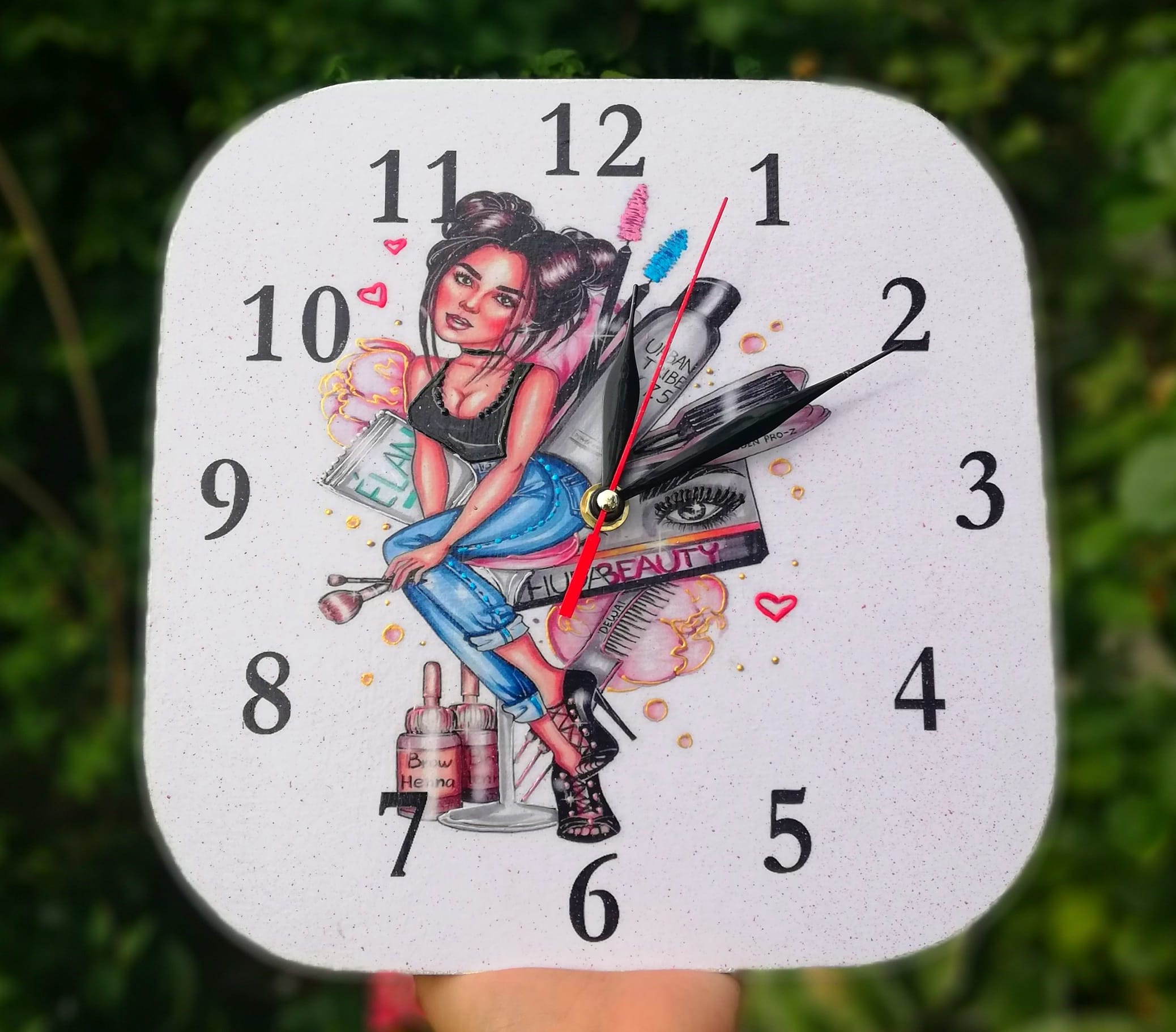 Часы настенные интерьерные Okl Gifts 25х25 см 260