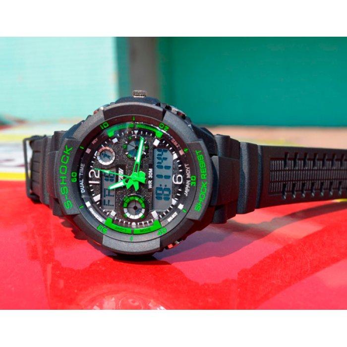 Наручные часы Skmei S-Shock 0931 Green (1610383664) - фото 7 Наручные часы Skmei S-Shock 0931 Green (1610383664) - фото 7