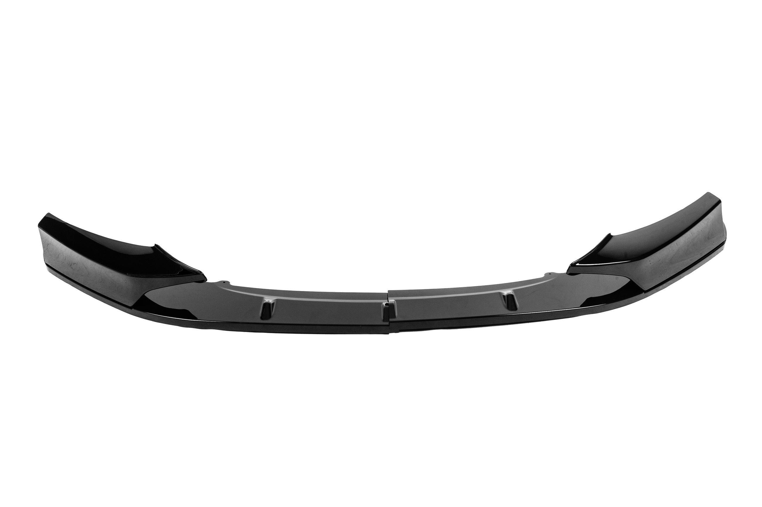 Накладка передняя DPT Lip V-1 для BMW 1 F20/21 2011-2019 гг. пластик Черный (26688959)