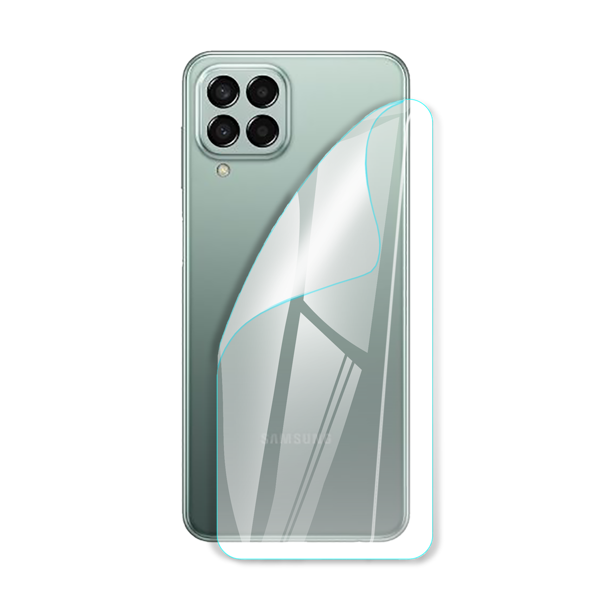 Защитная полиуретанова глянцевая пленка Simple Armor на корпус смартфона Samsung Galaxy M51 (PF-S02CSG-001-062)