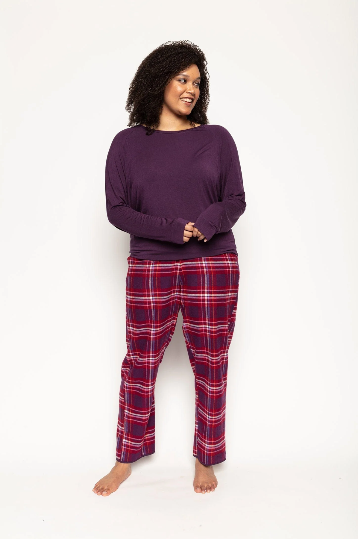 Лонгслив с длинным рукавом женский CYBERJAMMIES Clarissa 9475 20 3XL Фиолетовый (10490)