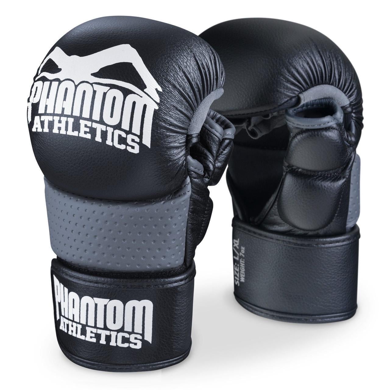 Перчатки для ММА Phantom RIOT с капой L/XL Black (3019802670)