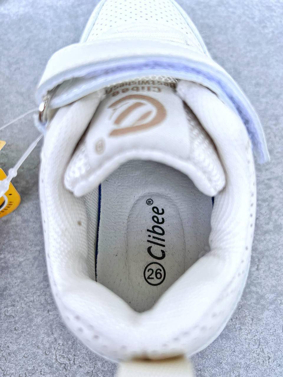 Кроссовки для мальчика Clibee 1395 р. 30 18,5 см Бежевый (1395-2) - фото 4 Кроссовки для мальчика Clibee 1395 р. 30 18,5 см Бежевый (1395-2) - фото 4