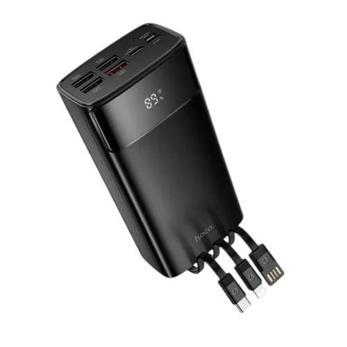 Мобильная батарея универсальная Hoco DB89B Element fully compatible with digital display and cable 30 000mAh 22,5W Черный Мобильная батарея универсальная Hoco DB89B Element fully compatible with digital display and cable 30 000mAh 22,5W Черный