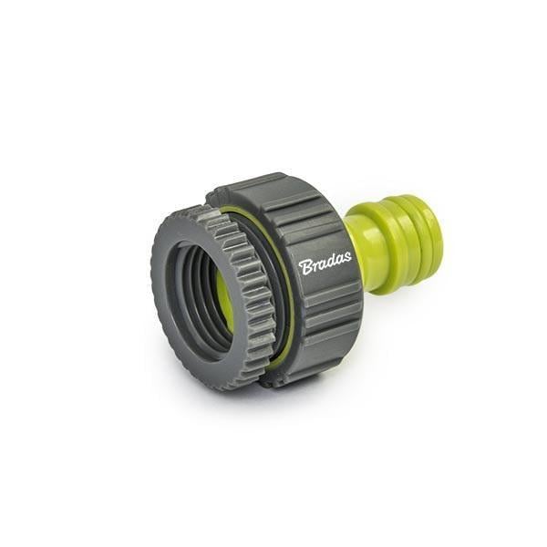 Адаптер на редакционный кран Bradas Line Soft с внутренней резьбой 1"-3/4" Lime (21127)