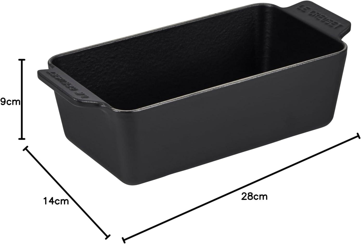 Форма для випікання хліба Le Creuset 28,2х13,6х8 см Satin Black (20221230000422) - фото 7 Форма для випікання хліба Le Creuset 28,2х13,6х8 см Satin Black (20221230000422) - фото 7