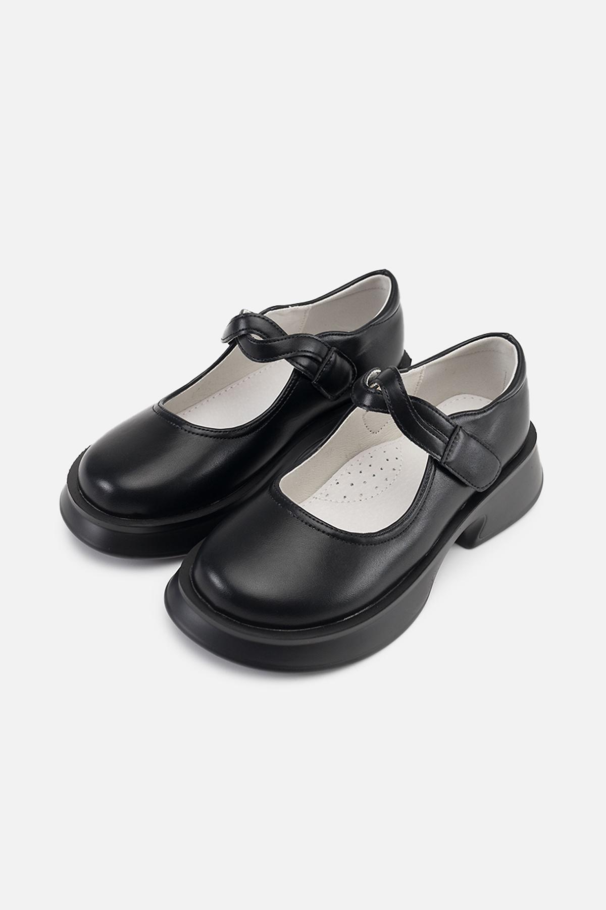 Туфли на плоской подошве для девочки р. 34 Черный (SKT001000727) - фото 3 Туфли на плоской подошве для девочки р. 34 Черный (SKT001000727) - фото 3