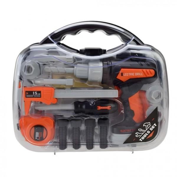 Набор рабочих инструментов детский 27,5х23,5х8,5 см Набор рабочих инструментов детский 27,5х23,5х8,5 см