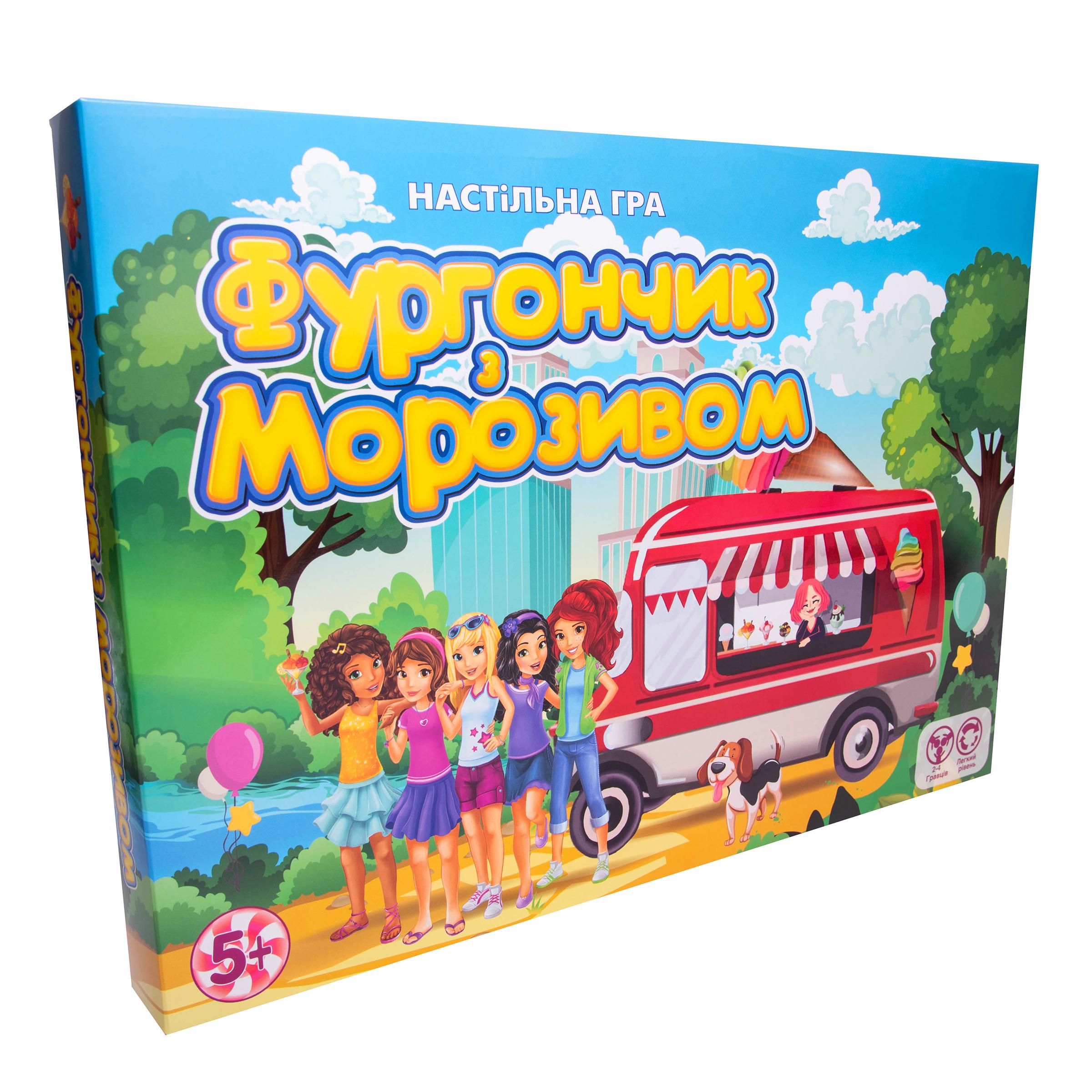 Настольная игра Strateg Фургончик с мороженым укр. (30216)