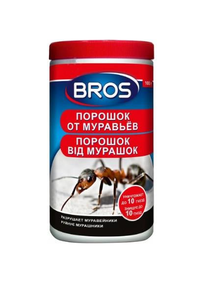Засіб інсектицидний Bros порошок від мурах 100 г