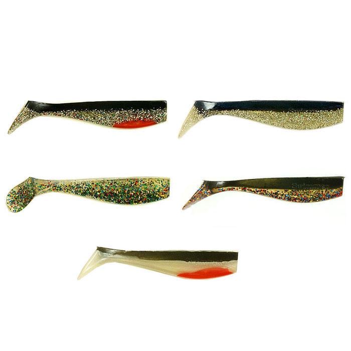 Набір силіконових віброхвостів Fox Swiммer Assorti №2 їстівні 10 см 5 шт. (10480)