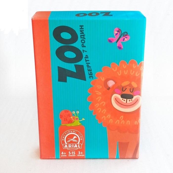 Настільна гра Arial Zoo. Склади 7 сімей українською (4820059911326)