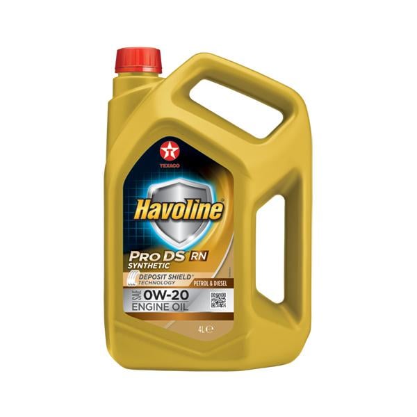 Моторное масло Texaco Havoline ProDS RN C5 SP/RC GF-6A 0W-20 4 л (804474MHE)