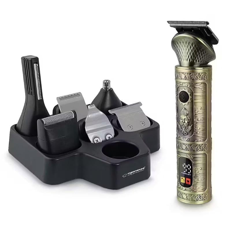 Мультитриммер беспроводной Esperanza EBC006 Adonis 7в1 1200 mAh Золотистый (30651659)