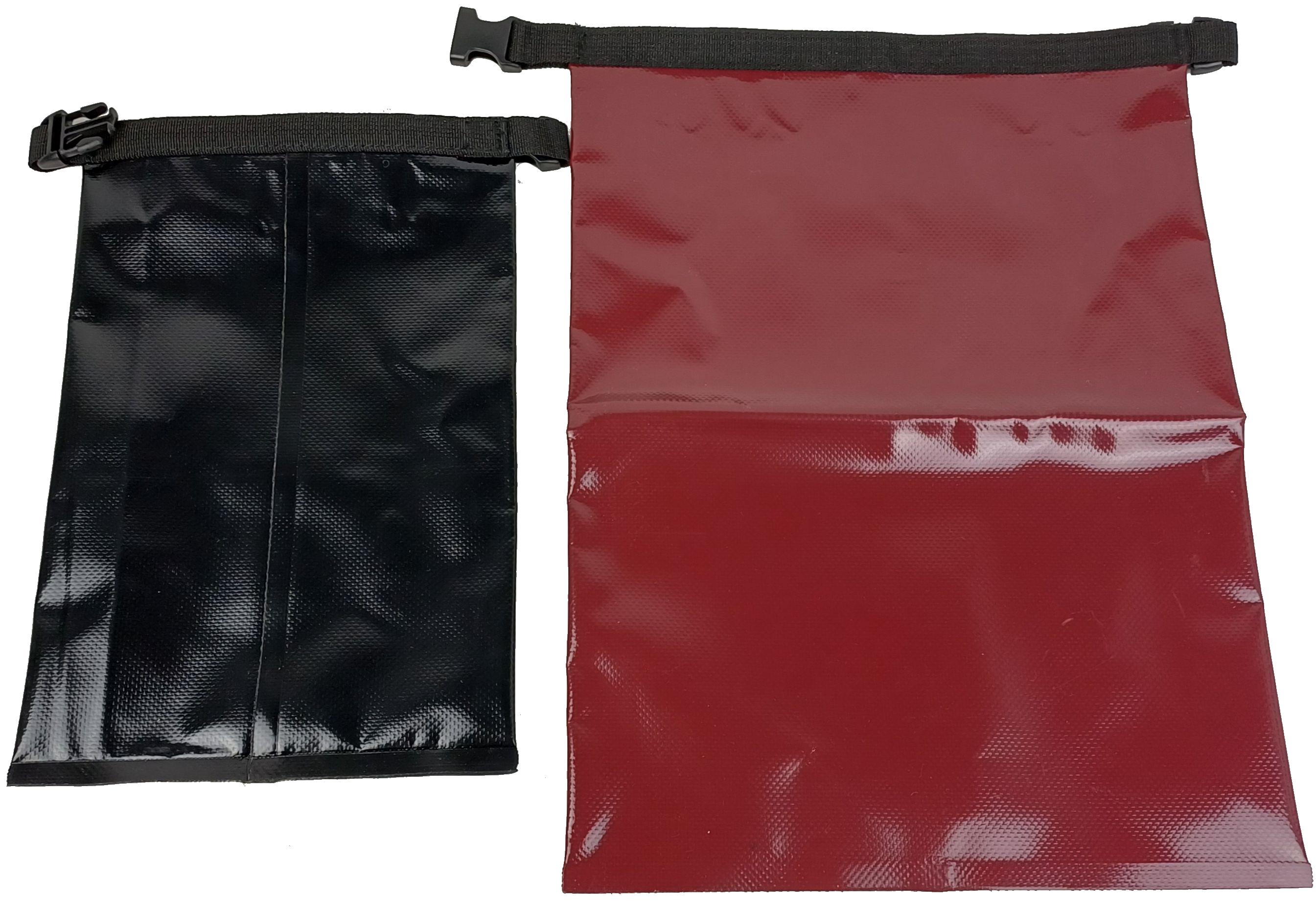 Комплект з двох гермомішків Crane 5 л/2 л Бордовий/Чорний (4061461922122) - фото 4