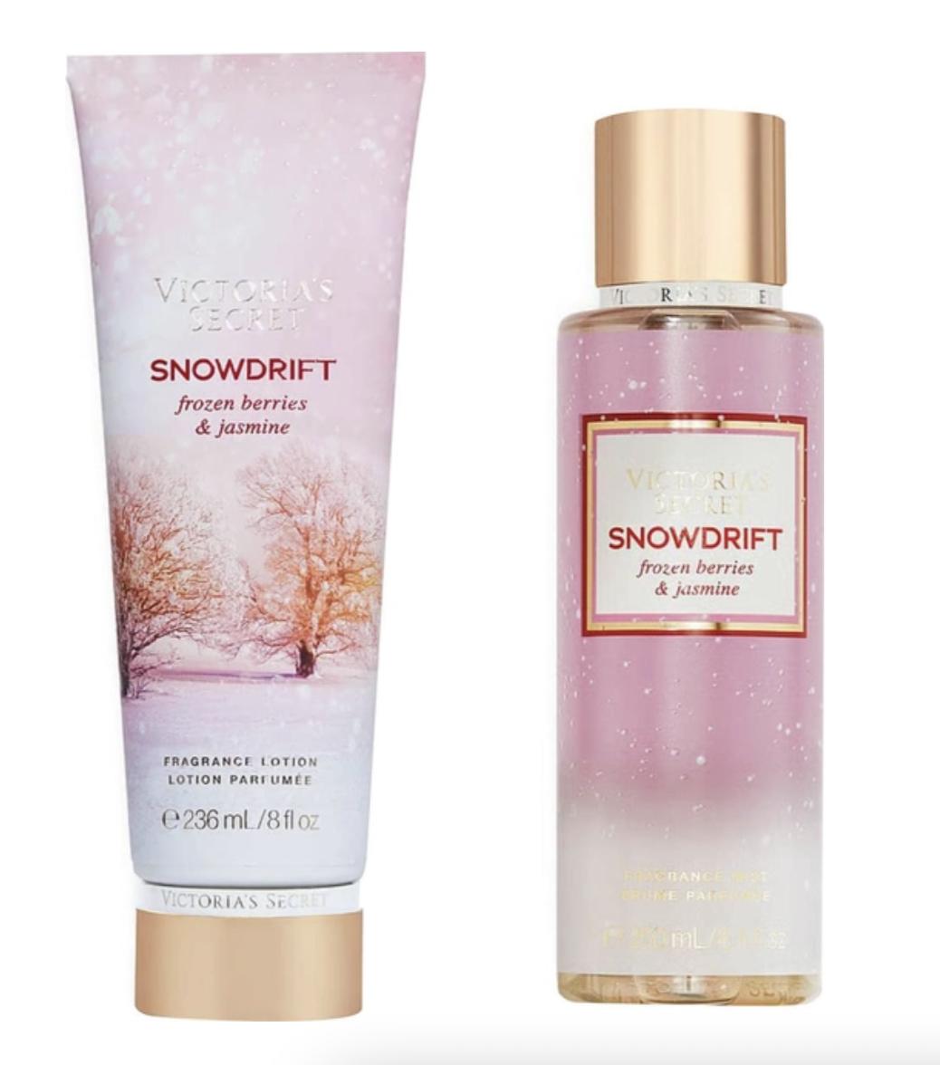 Подарунковий набір Victoria's Secret Snowdrift спрей /лосьйон 250/236 мл