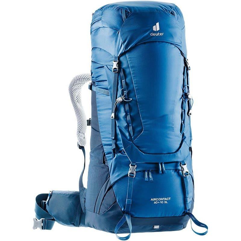 Рюкзак туристический Deuter Aircontact 60+10 л Steel/Midnight (3320421 3399)