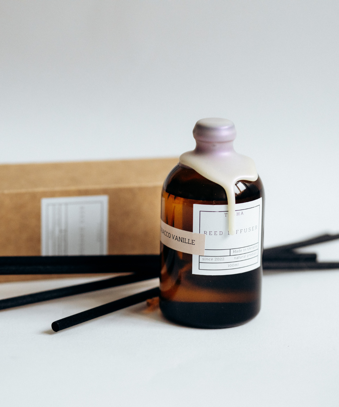 Аромадифузор з ароматом TYSHA Tobacco Vanille 100 мл - фото 1 Аромадифузор з ароматом TYSHA Tobacco Vanille 100 мл - фото 1