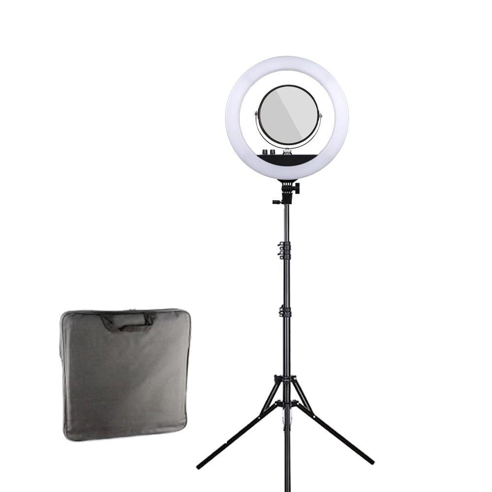 Кільцева лампа Ring Fill Light RL18-45 см з дзеркалом пультом і регулюванням світла