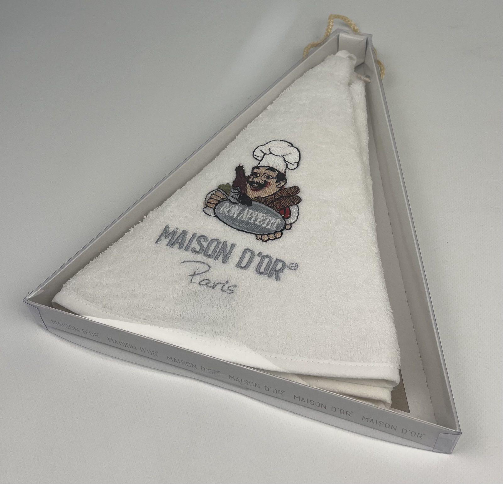 Рушник Maison D'or Round Towel d 70 см White (1131)