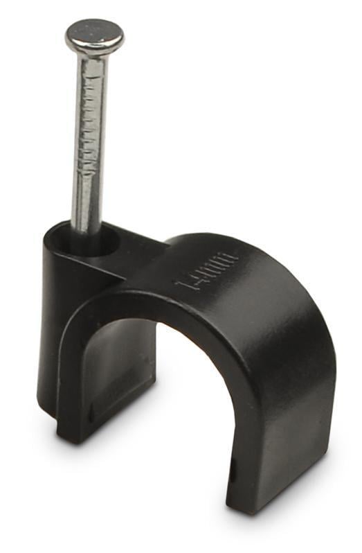 Скоба круглая АСКО-УКРЕМ 14 мм 100 шт./уп. Черный (A0150030042)