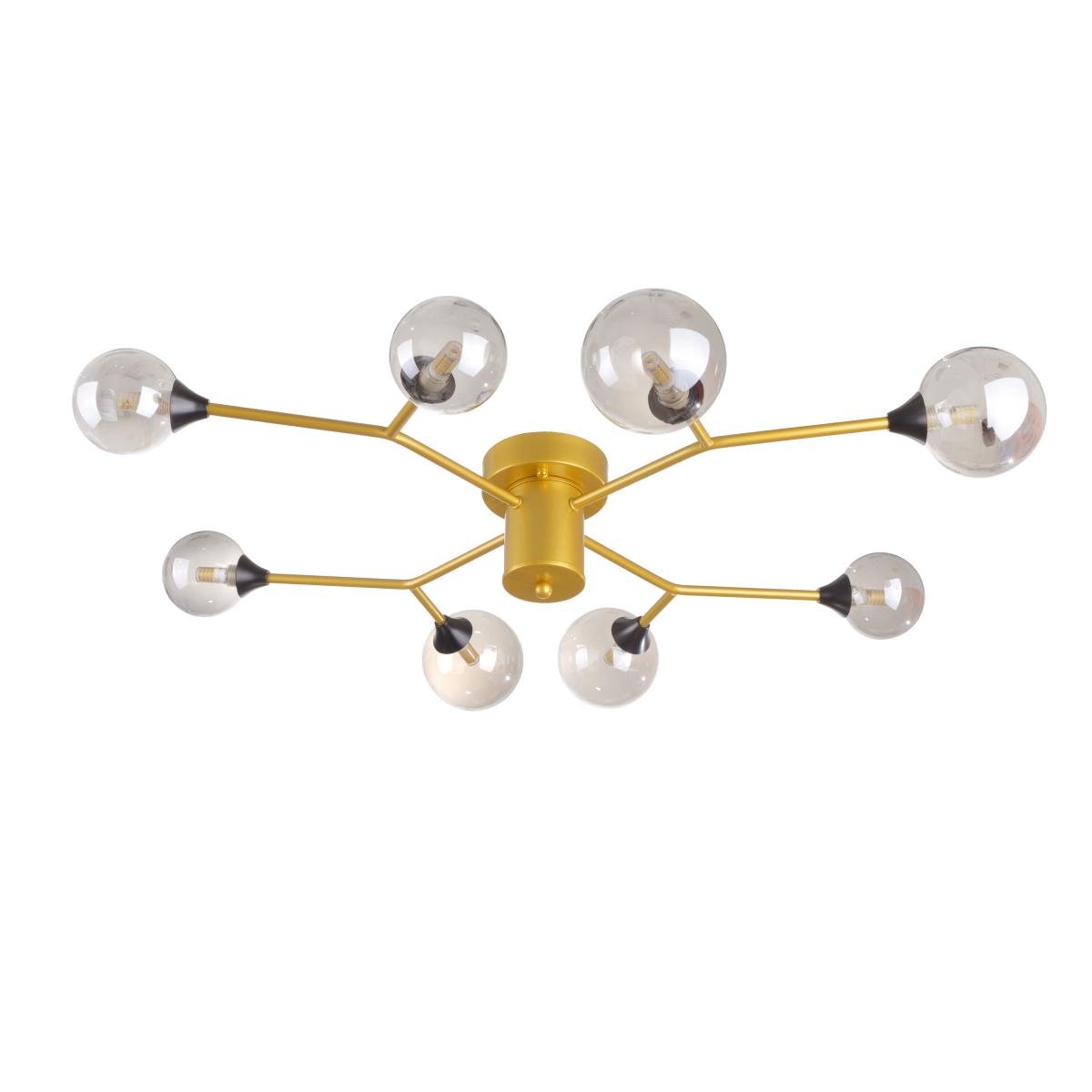 Потолочная люстра Brille BR-01 635C/8 G9 G/GY