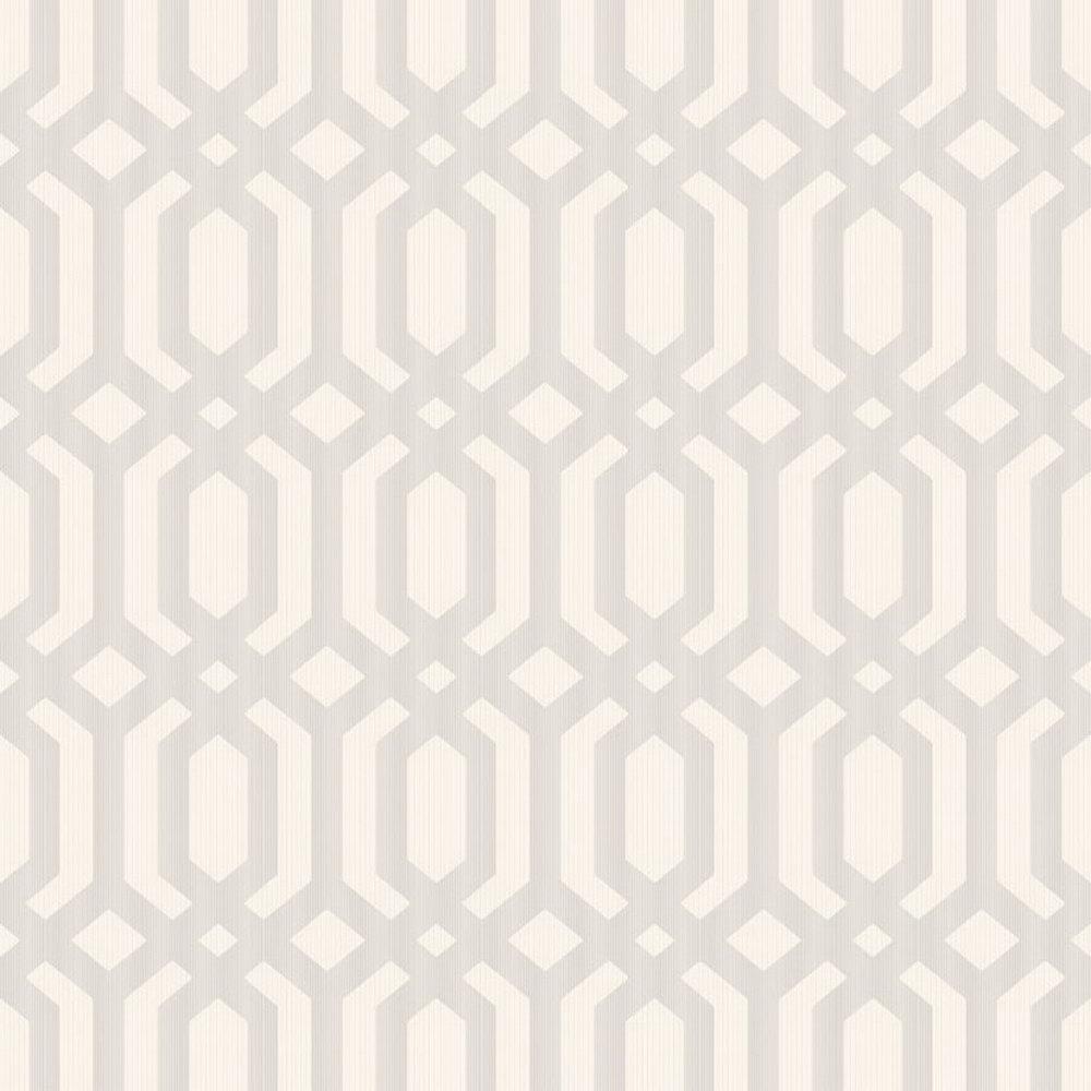 Обои виниловые Grandeco Myriad MY3303 Узор на флизелиновой основе Серый