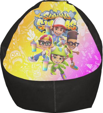 Крісло-груша Subway Surfers 7 L (13276906)