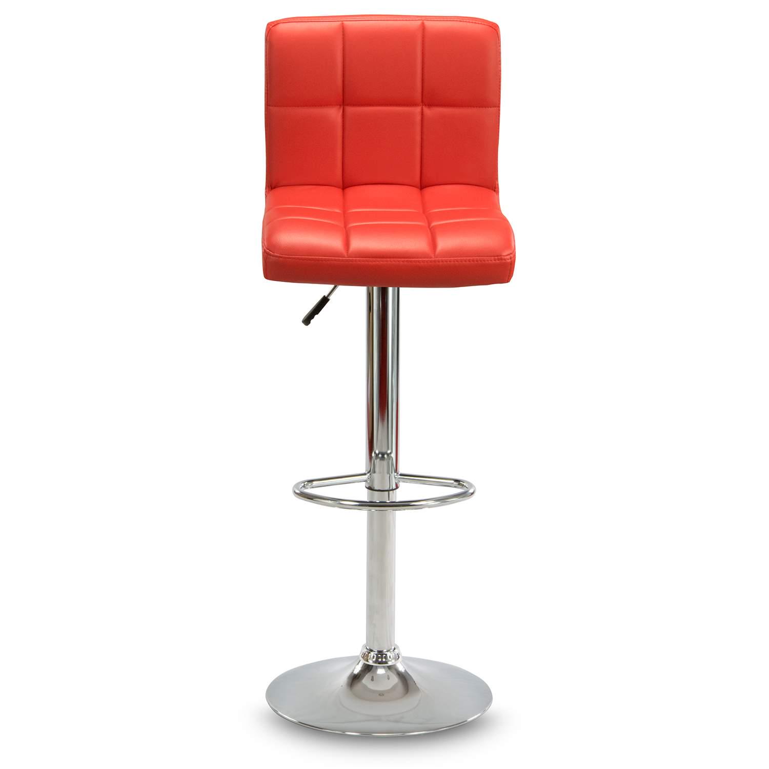 Стілець барний хокер Homart DM-811 Червоний (9393) - фото 4