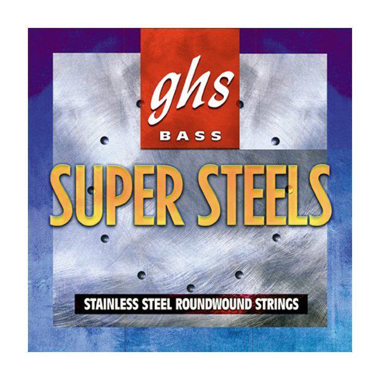 Струни для 5-струнної бас-гітари GHS Super Steels 5ML-STB 44-121 (117280)