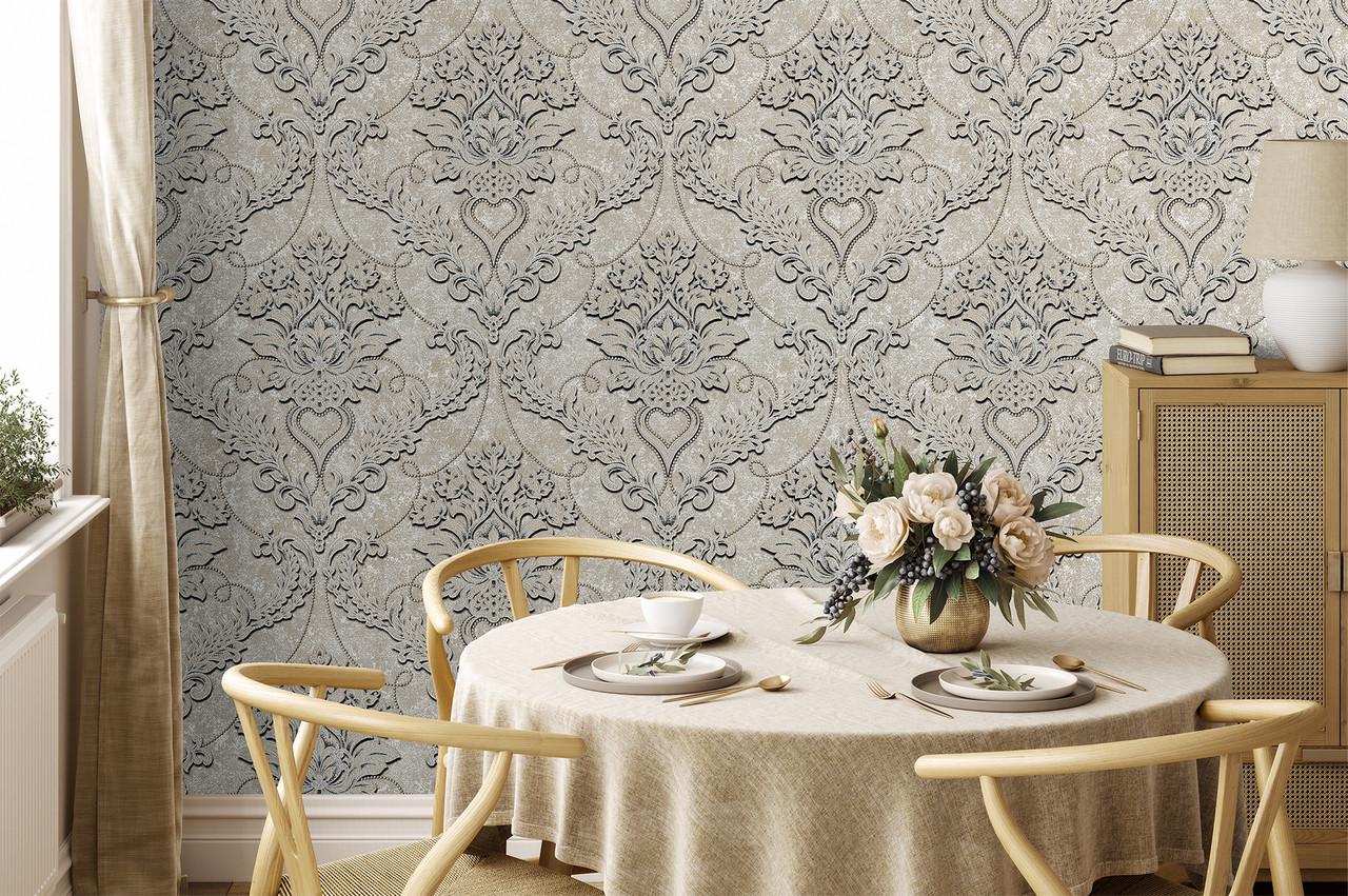 Обои универсальные LS 10,05х1,06 м Оливковый (1593/4) - фото 4 Обои универсальные LS 10,05х1,06 м Оливковый (1593/4) - фото 4