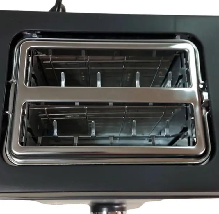 Тостер кухонный Silver Crest STT горизонтальный с 7 режимами 850 Вт Черный (166-1) - фото 3 Тостер кухонный Silver Crest STT горизонтальный с 7 режимами 850 Вт Черный (166-1) - фото 3