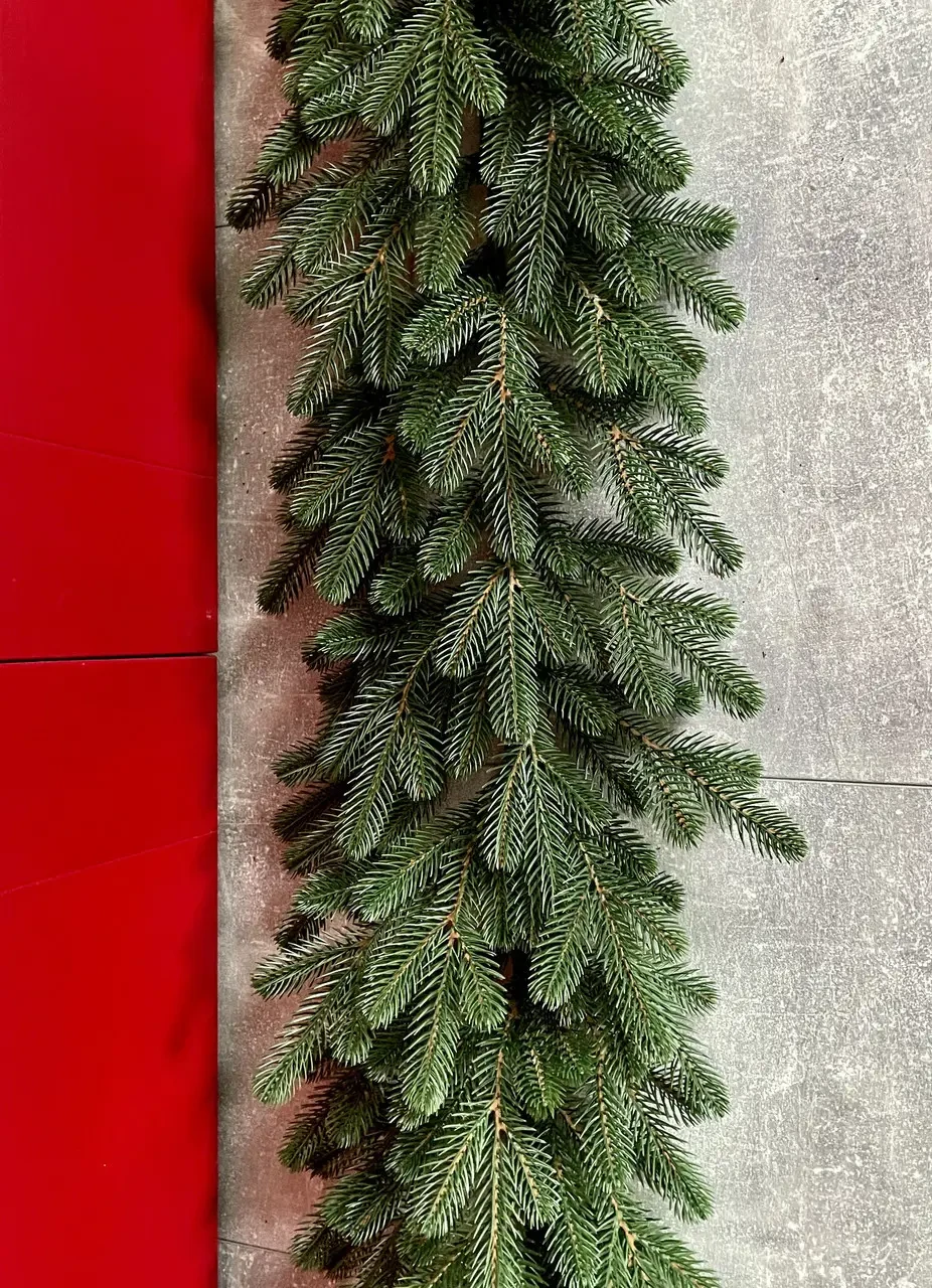 Гирлянда из искусственной елки HVOYA Traditional 120 см 10 шт. Зеленый (CNT00010674)