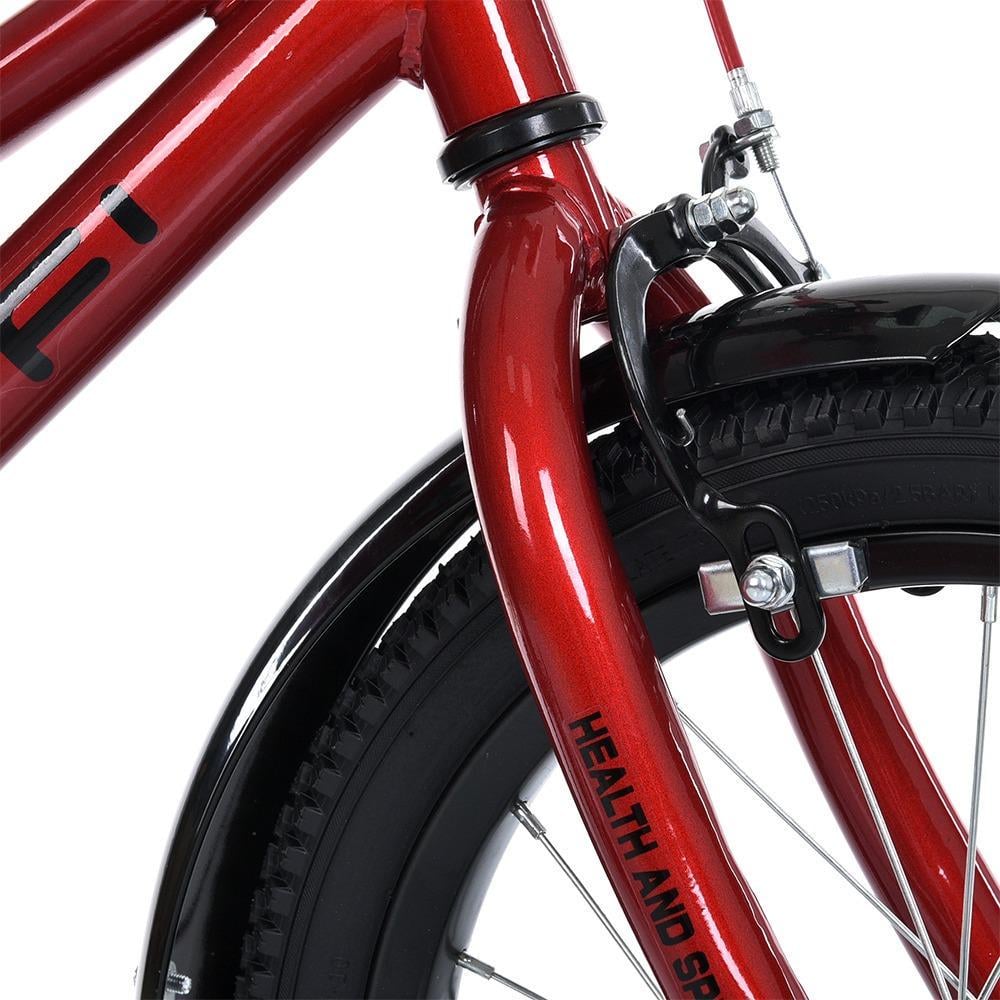 Дитячий велосипед PROF1 Prime 14" з багажником Червоний - фото 4 Дитячий велосипед PROF1 Prime 14" з багажником Червоний - фото 4