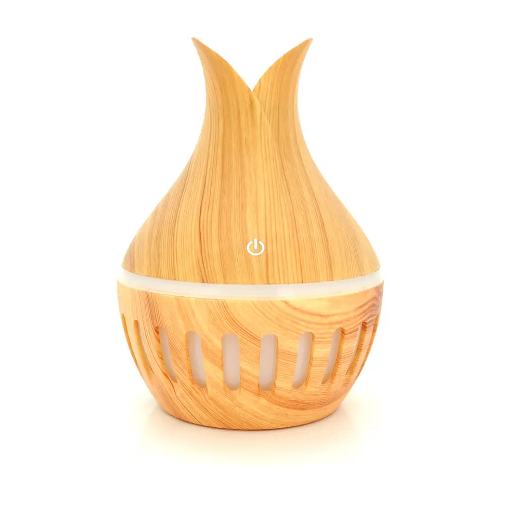 Увлажнитель воздуха ультразвуковой Humidifier DL169 с LED подсветкой 300 мл. Светлое дерево (95267)