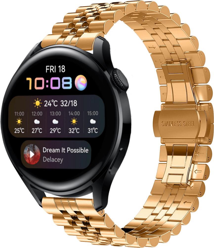 Браслет металлический Stech для Huawei Watch 3 Rose Gold (25260-27) Браслет металлический Stech для Huawei Watch 3 Rose Gold (25260-27)