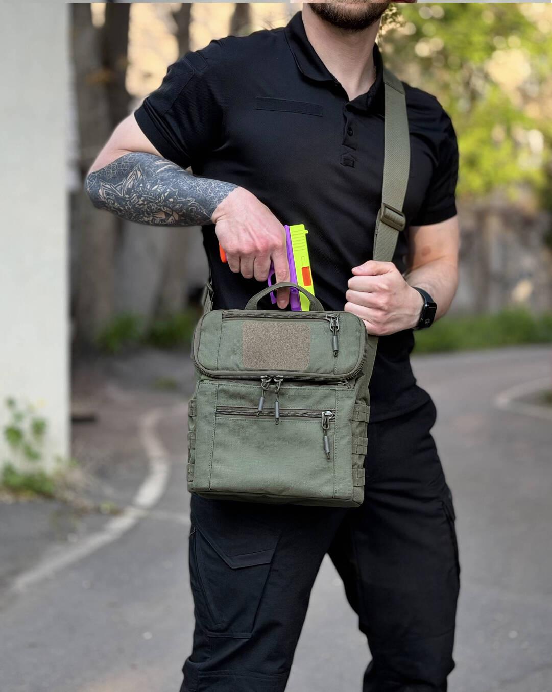 Кобура-сумка A-line A42 из Velcro Масло (A42-olive-VL) Кобура-сумка A-line A42 из Velcro Масло (A42-olive-VL)