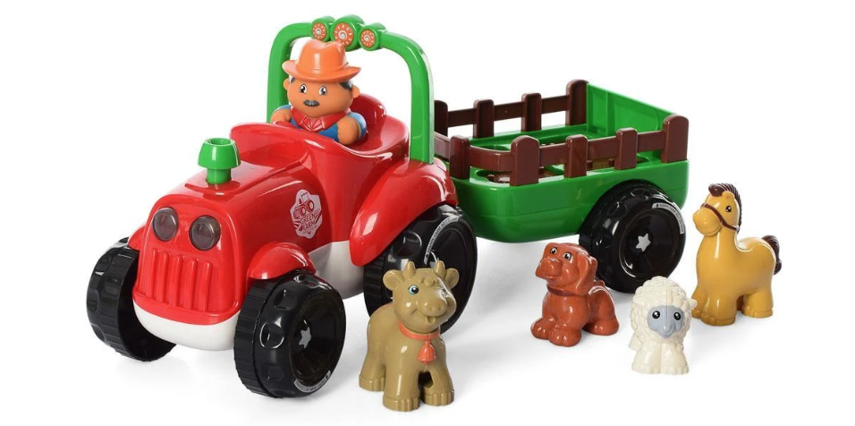 Детский интерактивный трактор с животными Limo Toy M 5572 RU (M 5572 RU)