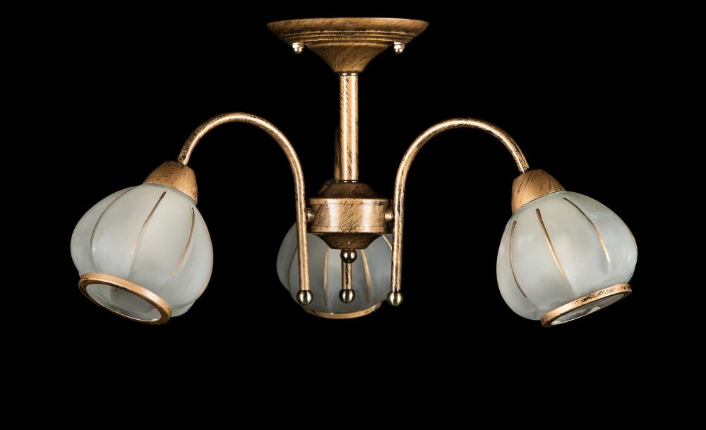 Люстра с плафонами Ray L57497/3 GB (IR005514)