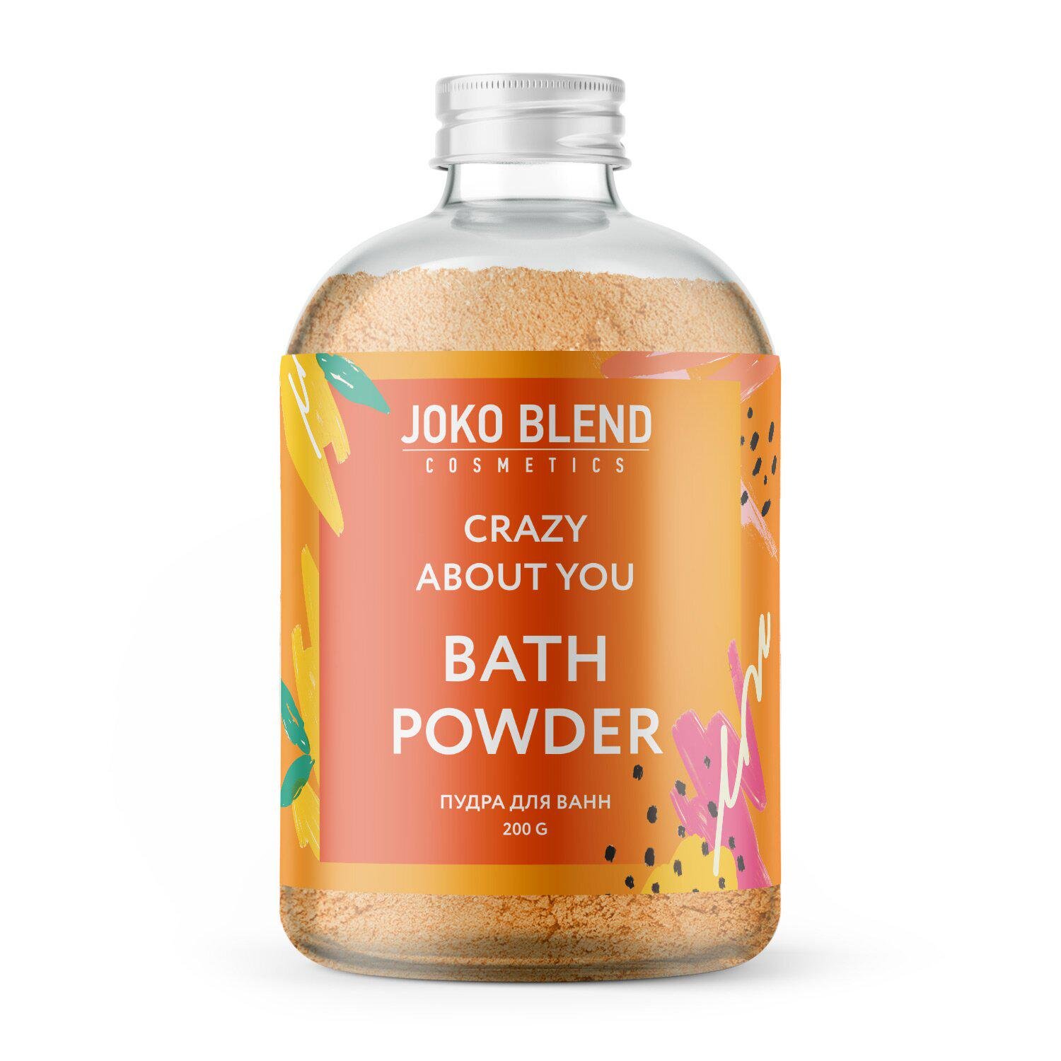 Бурлящая пудра для ванны Joko Blend Crazy about you 200 г (4823099501861)