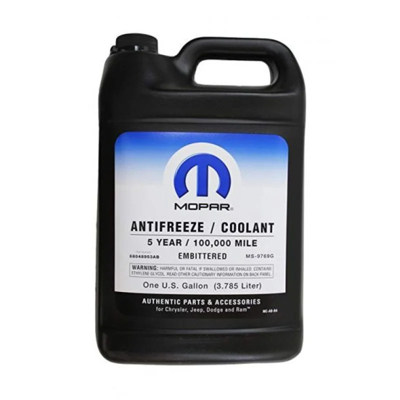 Антифриз Mopar Antifreeze Coolant MS-9769 готовый 3,8 л Orange Антифриз Mopar Antifreeze Coolant MS-9769 готовый 3,8 л Orange
